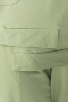Брючный костюм DP 6127GN Мягкая трикотажная ткань, отделка - принт, накладные карманы.