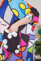 Комплект (платье-туника и подъюбник) DRK B1333RD Платье выполнено из трикотажной ткани, подъюбник - из сетки (фатина).