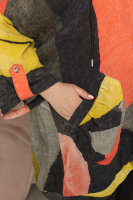 Жакет с капюшоном DP 3410-1GN Капюшон стягивается кулиской, в капюшоне - подкладка из трикотажной ткани (вискоза 95% эластан 5%).