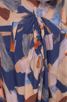 Платье HOOK 21301BL Платье выполнено из мягкой трикотажной ткани двунитка, по бокам стягивается кулисками.
