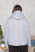 Куртка с капюшоном (осень-весна) DP 3474GY Куртка - из стёганой плащёвки (утеплитель - тонкий слой синтепона), подкладка - полиэстер 100%.