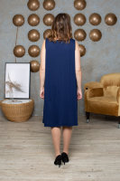 Платье с сарафаном VST 4040WB Отделка - кружево с жемчугом.