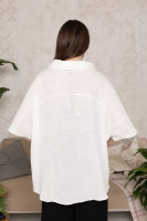 Рубашка H-4 01522WH Ткань - марлёвка, отделка - принт.