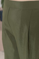 Брючный костюм (мокрый шёлк) CD 4518GN Мокрый шёлк.