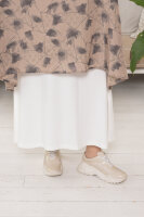 Комплект (платье и сарафан с капюшоном) DP 2067BN Платье - из мягкой трикотажной ткани (вискоза 95% эластан 5%), сарафан - тонкая шелковистая ткань (вискоза 100%).