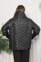 Куртка DP 3461BK Стёганая плащёвка (утеплитель - синтепон), подкладка - полиэстер 100%, манжеты на рукавах - трикотажная лапша (акрил 100%).