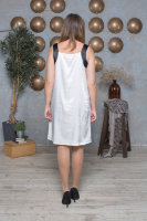 Платье с сарафаном BLS 8237GY Сарафан - полиэстер 100%.