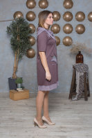 Платье LMT 5004PU Отделка платья - шелк 100%, аппликация и вышивка с пайетками.