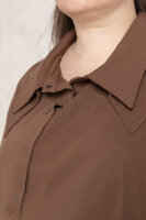 Рубашка AL 233248BN Мягкая эластичная ткань, двойной воротник.