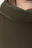 Костюм (брюки и туника со снудом) DP 6114-1GN Мягкая трикотажная ткань двунитка, отделка - молнии. Снуд выполнен из тафты (полиэстер 100%), внутри - тонкий слой синтепона.