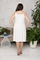 Комплект (платье из шифона и сарафан) CD 3961BL Платье - из шифона (вискоза 100%), сарафан - из мягкой трикотажной ткани (вискоза 95% эластан 5%). 