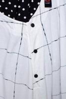 Комплект (сарафан и футболка) DRK P5070WH Сарафан - из штапеля, футболка - вискоза 92% эластан 8%. Отделка - буквенный принт.