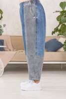 Брюки джинсовые (тенсель) AL 241288GY Тонкая шелковистая джинсовая ткань - тенсель.
