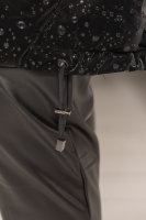 Куртка с капюшоном SL 1735BK Зимняя тёплая куртка - из стёганой плащёвки (ткань с принтом), утеплитель - синтепон, подкладка - полиэстер 100%. Кулиска в капюшоне и понизу изделия.