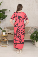 Платье RF 1421RD Мягкая трикотажная ткань.