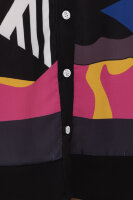 Платье-рубашка с капюшоном EV 2085BK Капюшон и манжеты на рукавах стягиваются кулисками.