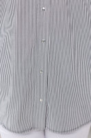 Рубашка DP 70041BK Комбинация двух тканей: мягкой трикотажной ткани (вискоза 95% эластан 5%) и рубашечной (хлопок 74% нейлон 23% эластан 3%).
