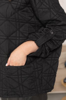 Куртка (осень-весна) RF 4566BK Двухслойная стёганая ткань.