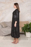 Платье DRK P6732BK Платье выполнено из мягкой трикотажной ткани двунитка с накатом.