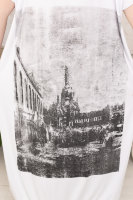 Платье DP 148-3WH Отделка - принт "кафедральный собор" и стразы.