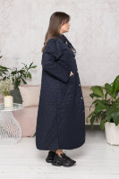 Пальто (весна-осень) DP 3405BL Пальто выполнено из стёганой хлопковой ткани, утеплитель - тонкий слой синтепона.