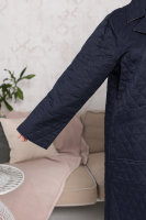 Пальто (весна-осень) DP 3405BL Пальто выполнено из стёганой хлопковой ткани, утеплитель - тонкий слой синтепона.