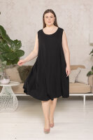 Комплект (платье из шифона и сарафан) DP 20017GY Платье - из шифона (пр-во Италия), сарафан - из мягкой трикотажной ткани (вискоза 95% эластан 5%). 