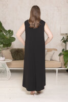 Комплект (платье из шифона и сарафан) DP 20023BK Платье - из шифона (пр-во Италия), сарафан - из мягкой трикотажной ткани (вискоза 95% эластан 5%). 