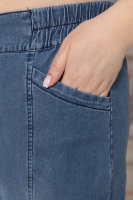 Джинсы-клёш DRK B1890BL Джинсы выполнены из тонкой шелковистой джинсовой ткани - тенсель.
