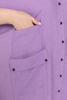 Платье-рубашка DRK B1967PU Отделка - принт, накладные карманы.