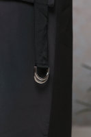 Платье DP 19109BK Отделочная ткань - из тонкой плащёвки, навесной карман отстёгивается.